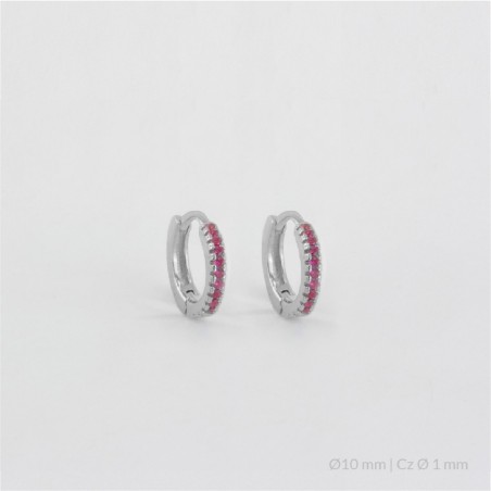 Silver Hoops | Ø10 mm