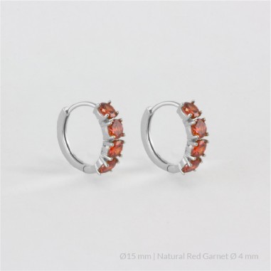 Brincos de Prata Esterlina | Ø15 mm