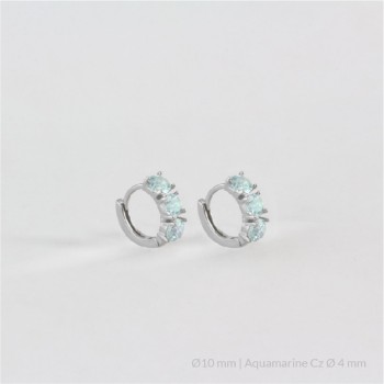 Brincos de Prata Esterlina...