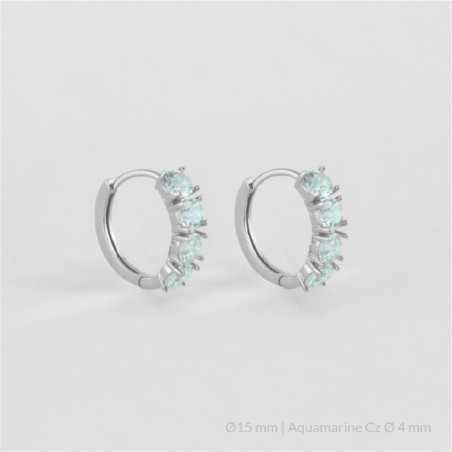 Brincos de Prata Esterlina | Ø15 mm