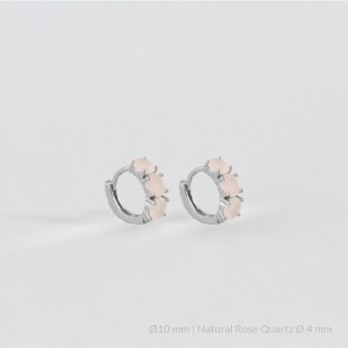 Boucles d'oreilles en Argent | Ø10 mm