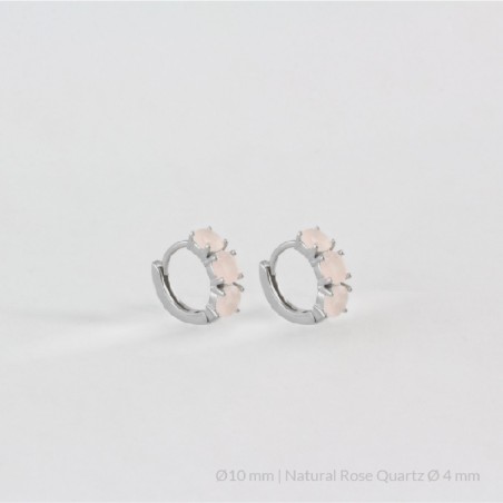 Boucles d'oreilles en Argent | Ø10 mm