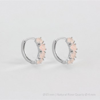 Silver Earrings | Ø15 mm