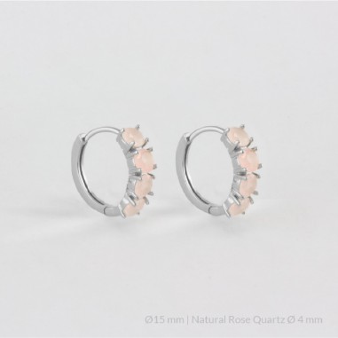 Silver Earrings | Ø15 mm