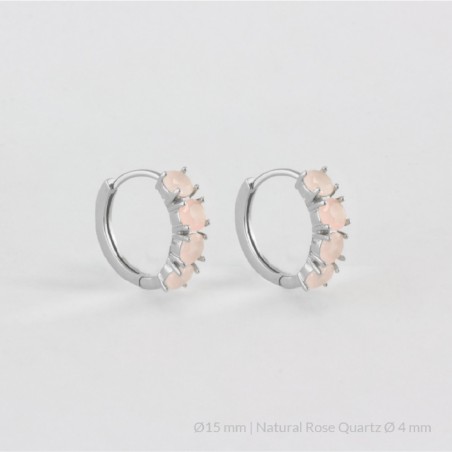 Silver Earrings | Ø15 mm