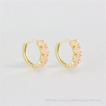 Silver Earrings | Ø15 mm