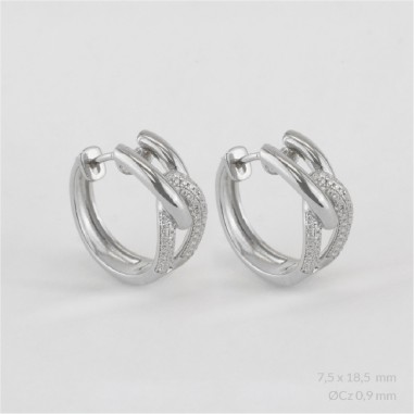 Boucles d'oreilles en Argent