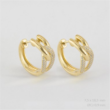 Pendientes de Plata de Ley