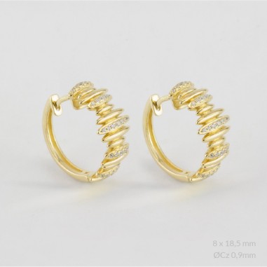 Brincos de Prata Esterlina