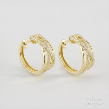 Boucles d'oreilles en Argent