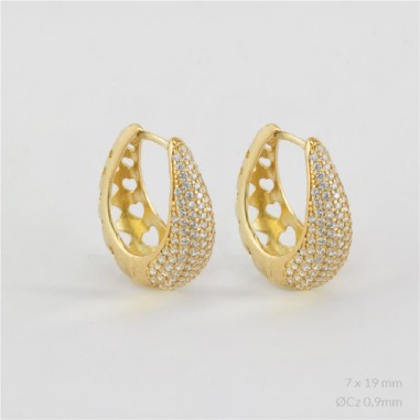 Pendientes de Plata de Ley