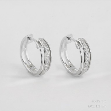 Boucles d'oreilles en Argent