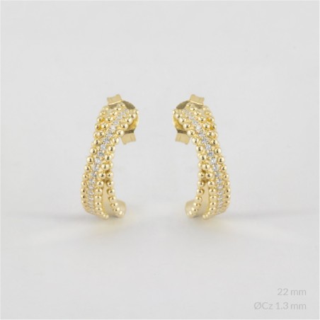 Pendientes de Plata de Ley