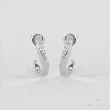 Boucles d'oreilles en Argent