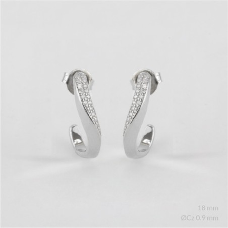 Boucles d'oreilles en Argent
