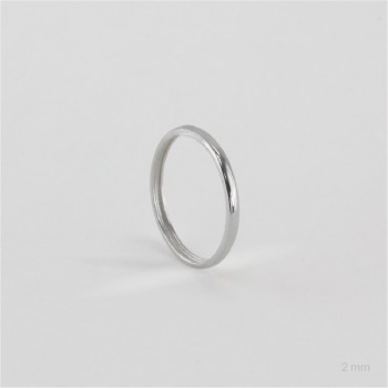 Silver Engagement Ring