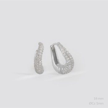 Boucles d'oreilles en Argent