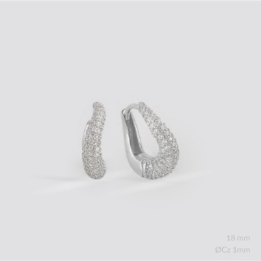 Boucles d'oreilles en Argent