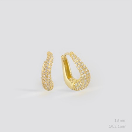 Boucles d'oreilles en Argent