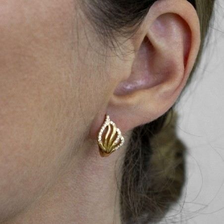 Boucles d'oreilles en Argent