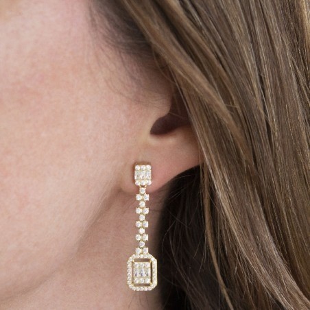 Boucles d'oreilles en Argent