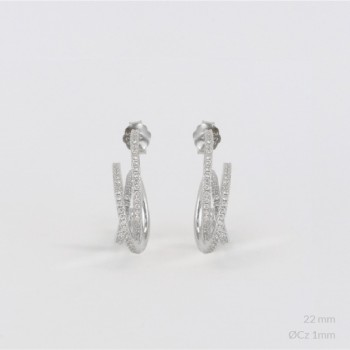 Boucles d'oreilles en Argent