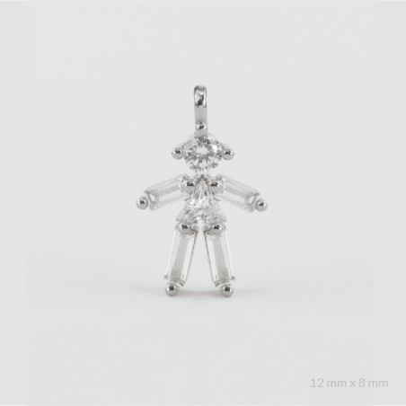 Charm en Argent Sterling | Fille