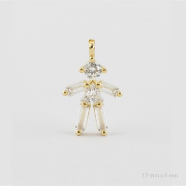 Charm em Prata Esterlina | Menina