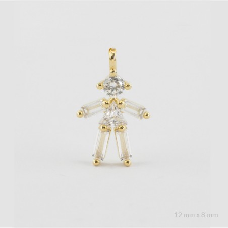 Charm em Prata Esterlina | Menina