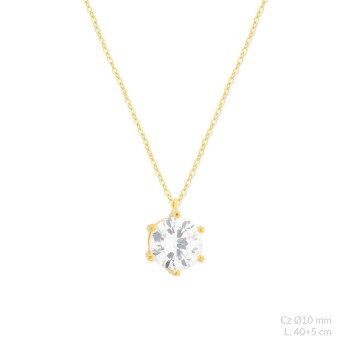 Sautoir en Argent | Ø10 mm