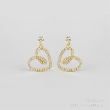 Boucles d'oreilles en Argent