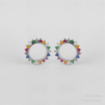 Boucles d'oreilles en Argent