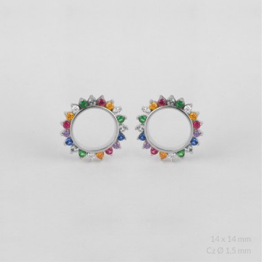 Pendientes de Plata de Ley 