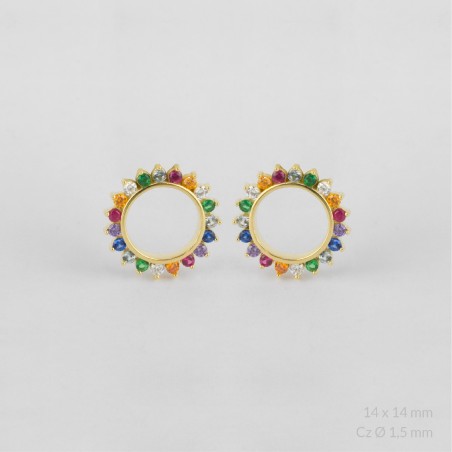 Boucles d'oreilles en Argent