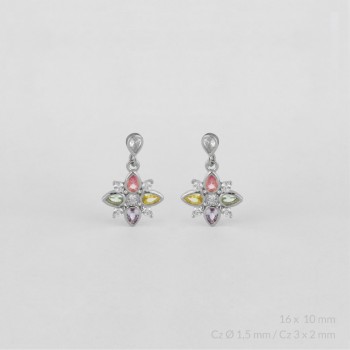 Pendientes de Plata de Ley 