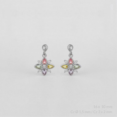 Boucles d'oreilles en Argent