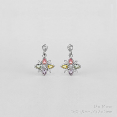 Pendientes de Plata de Ley 