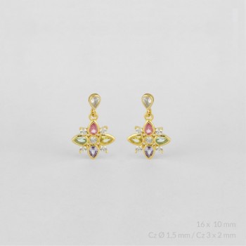 Pendientes de Plata de Ley 