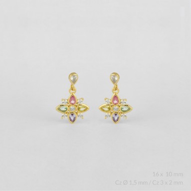 Pendientes de Plata de Ley 