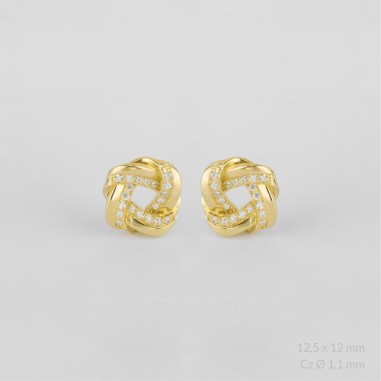 Pendientes de Plata de Ley 