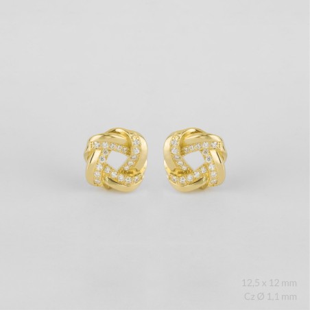 Pendientes de Plata de Ley 