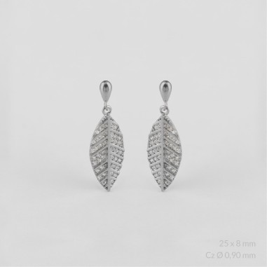 Boucles d'oreilles en Argent