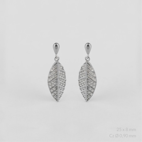 Pendientes de Plata de Ley 