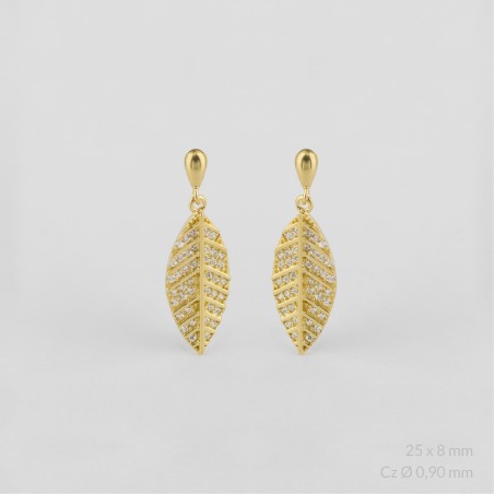 Pendientes de Plata de Ley 