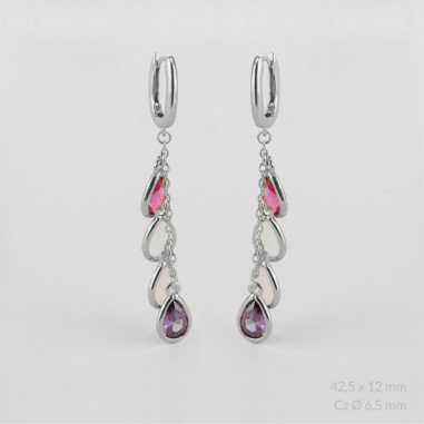 Pendientes de Plata de Ley 