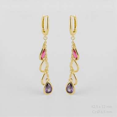 Boucles d'oreilles en Argent