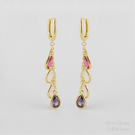 Boucles d'oreilles en Argent