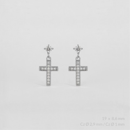 Boucles d'oreilles en Argent