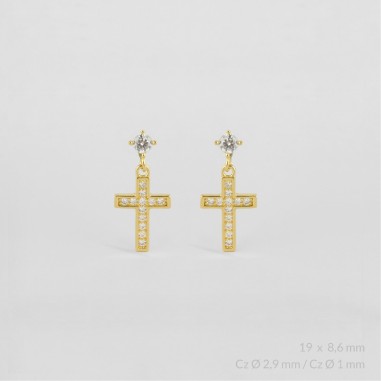 Boucles d'oreilles en Argent