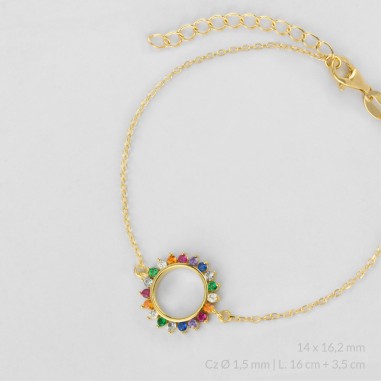 Pulsera de Plata de Ley 